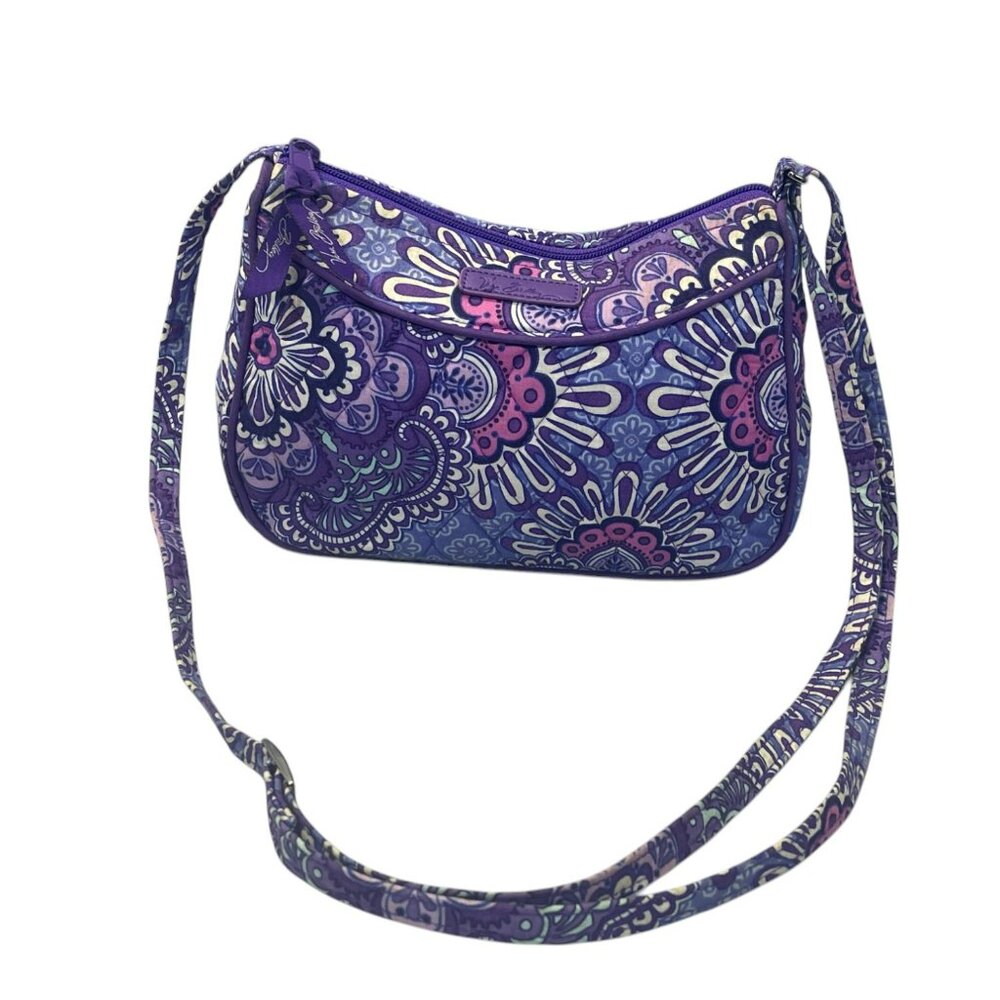 Vera Bradley Crossbody - Retired Lilac Tapestry